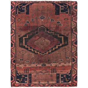 4' 9 x 6' 3 Shiraz Persian Rug