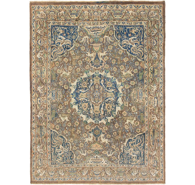 9' 9 x 12' 10 Kashmar Persian Rug