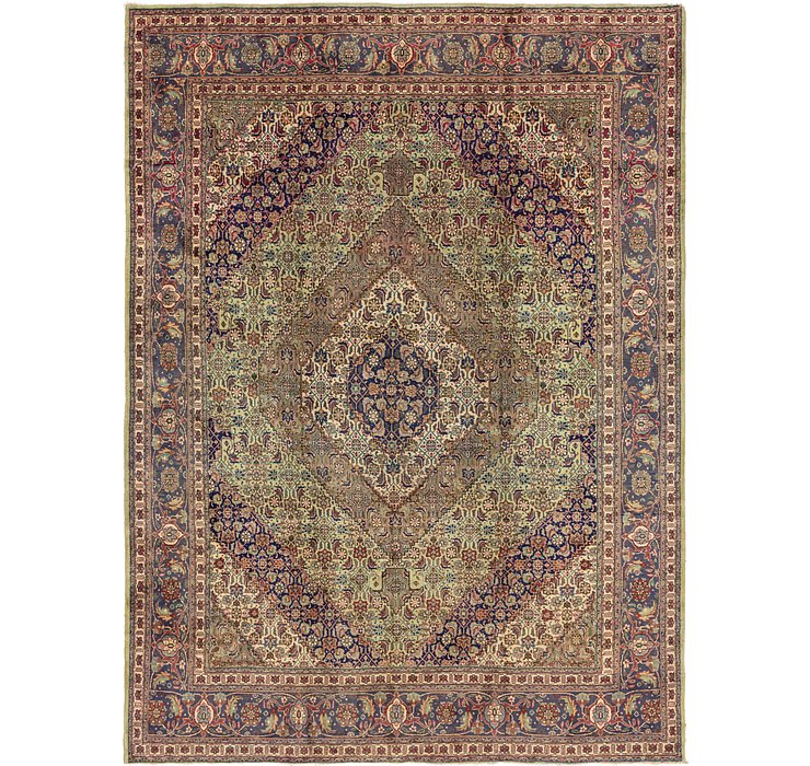 9' 7 x 12' 9 Tabriz Persian Rug