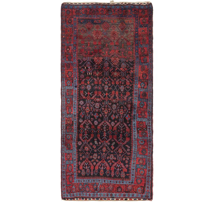 4' x 8' 9 Zanjan Persian Runner Rug