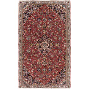 5' 7 x 9' 5 Kashan Persian Rug