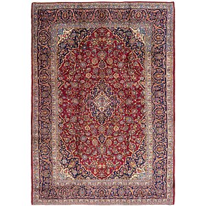 9' 6 x 13' 5 Kashan Persian Rug