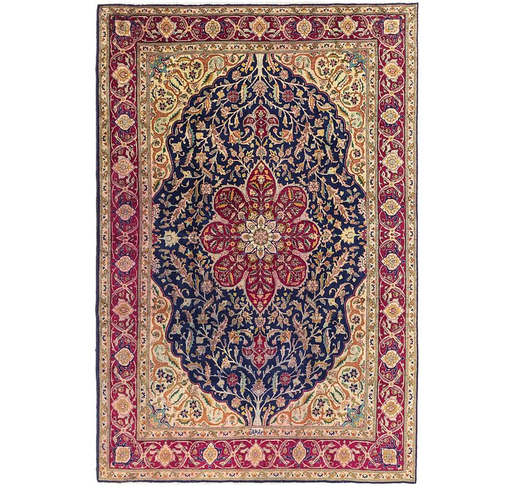 HandKnotted 8' x 11' 9 Tabriz Persian Rug