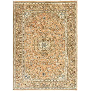 8' x 11' 5 Kashan Persian Rug