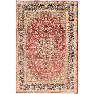 9' 8 x 13' 3 Isfahan Persian Rug