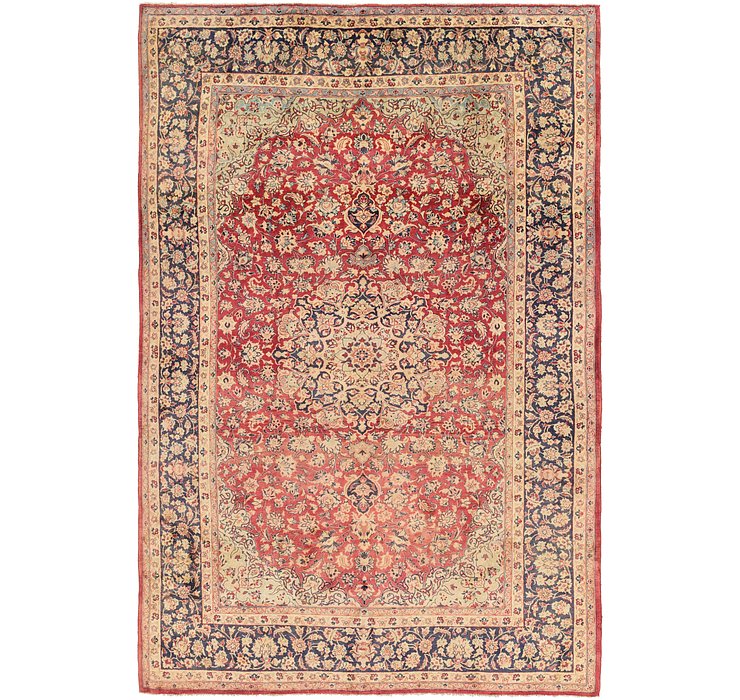 9' 8 x 13' 3 Isfahan Persian Rug