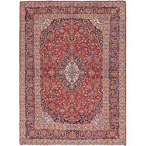 9' 8 x 13' 2 Kashan Persian Rug
