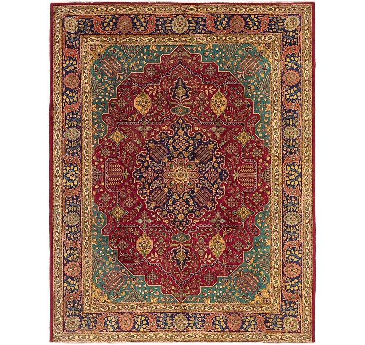 9' 7 x 12' 5 Tabriz Persian Rug