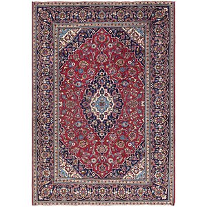 8' x 11' Kashan Persian Rug