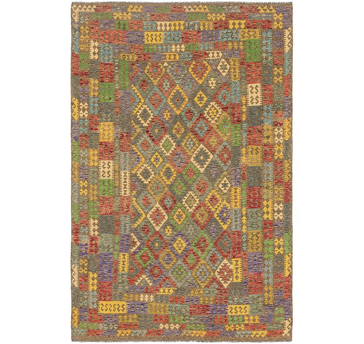 7' 10 x 12' 2 Kilim Maymana Rug