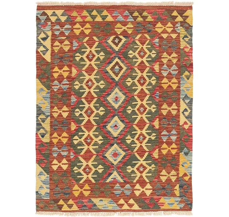 3' x 3' 10 Kilim Maymana Rug