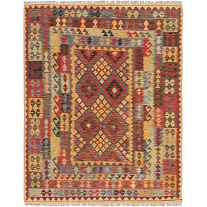 5' 3 x 6' 7 Kilim Maymana Rug