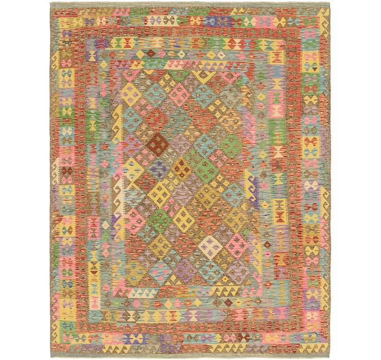 8' 2 x 10' 5 Kilim Maymana Rug