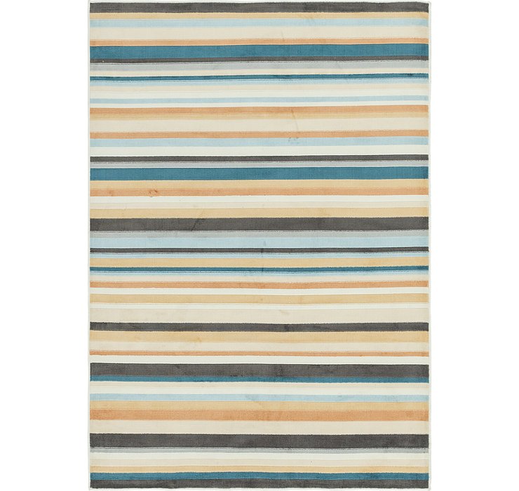 5' 2 x 7' 4 Modern Outdoor Rug