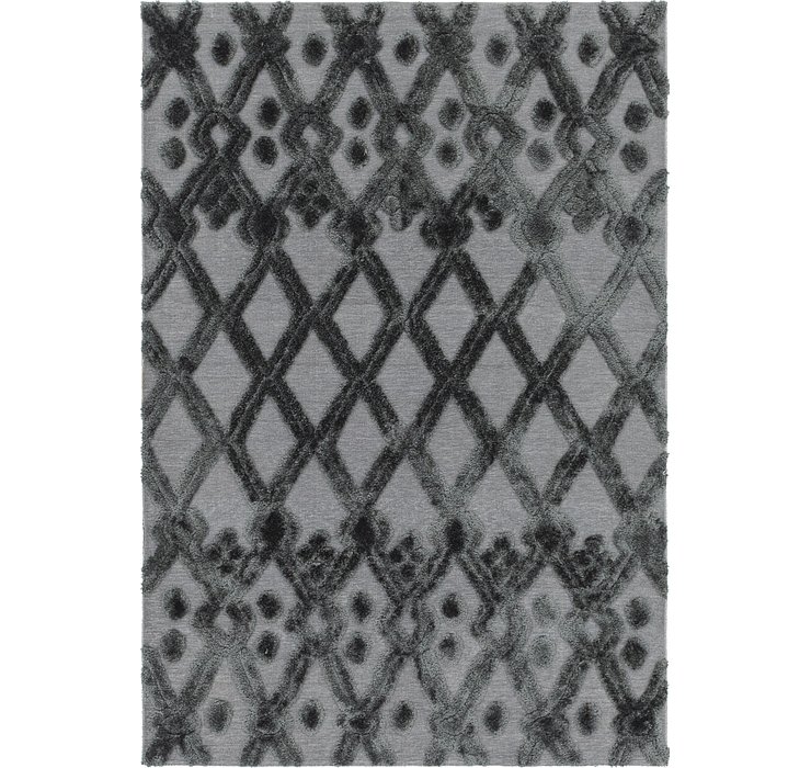 5' x 7' 2 Trellis Shag Rug