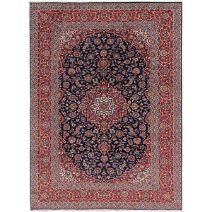 10' x 13' 3 Kashan Persian Rug