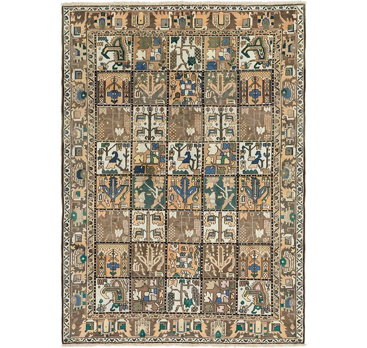 7' x 9' 10 Bakhtiar Persian Rug