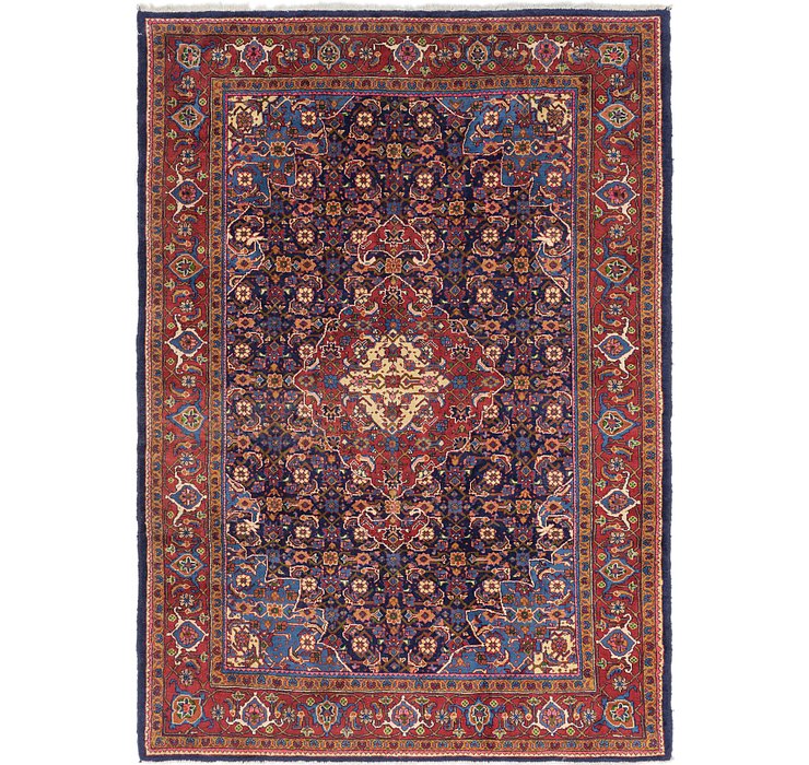 8' x 11' 5 Mahal Persian Rug
