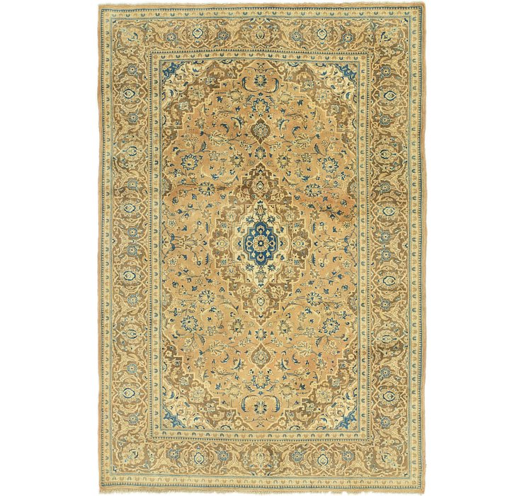 6' 8 x 9' 10 Mashad Persian Rug