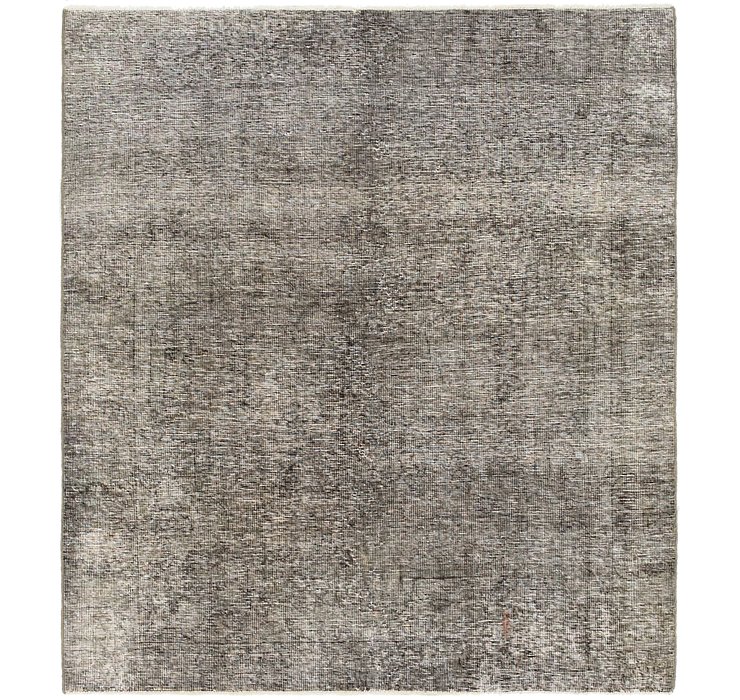 4' 5 x 5' Ultra Vintage Persian S...