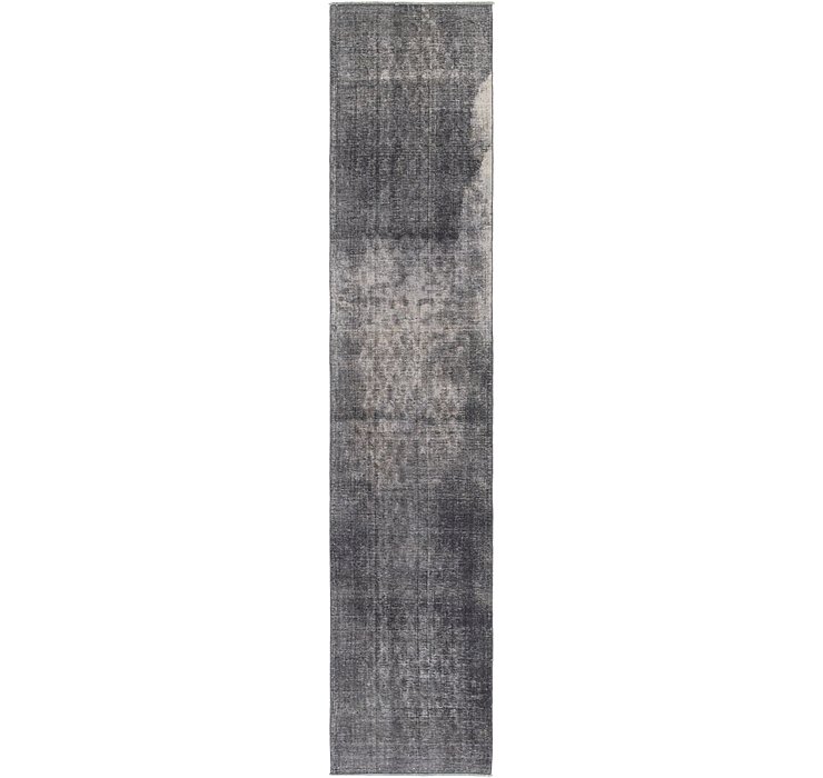 HandKnotted 2' 5 x 12' 5 Ultra Vintage Persian R...