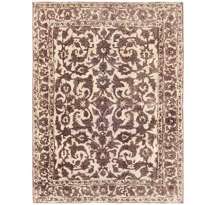 4' 6 x 6' 2 Ultra Vintage Persian Rug