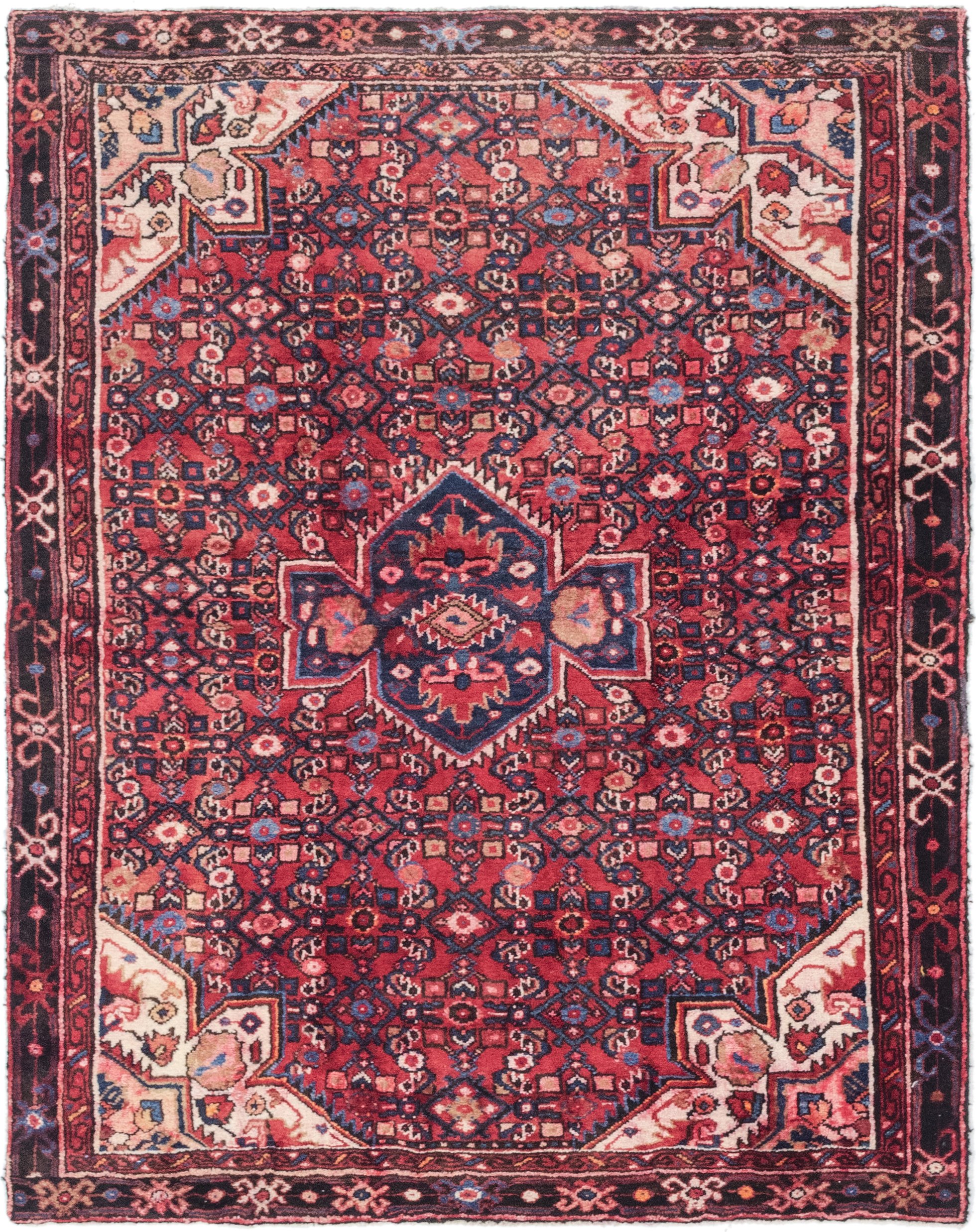 Red 4 10 X 6 Hossainabad Persian Rug Rugs Ca - 4 By 10 Rug Red 4 10 X 6 Hossainabad Persian Rug Rugs Ca - 4 By 10 Rug