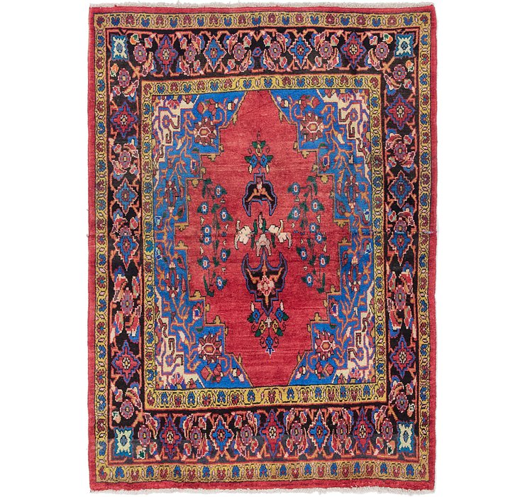 4' 8 x 6' 6 Golpayegan Persian Rug