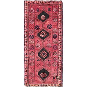 3' 9 x 8' 7 Shiraz Persian Runner Rug