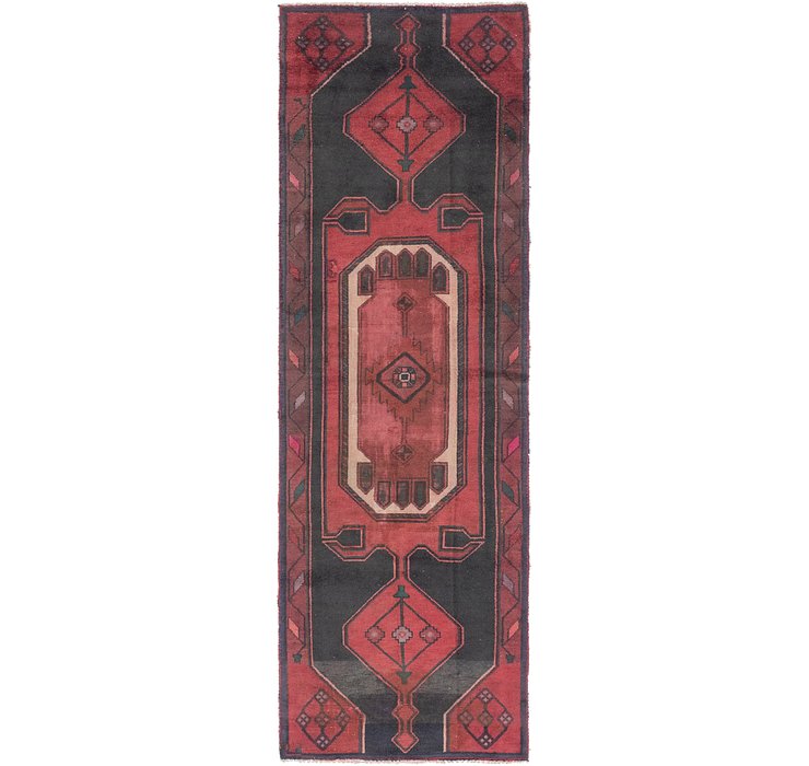 3' 3 x 10' 6 Zanjan Persian Runner Rug