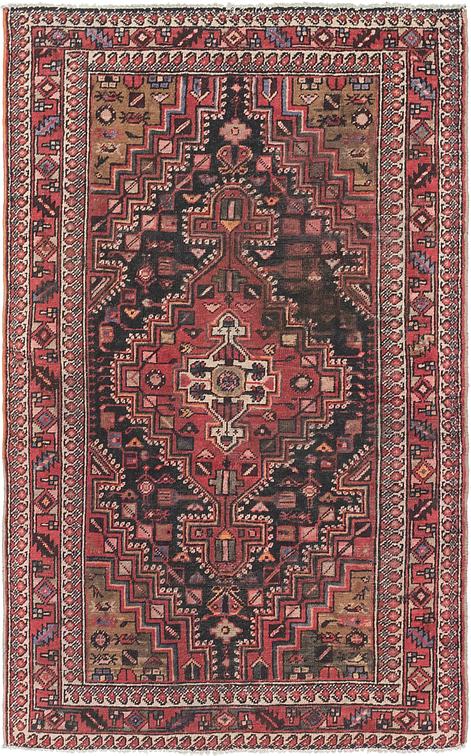 Black 4 3 X 7 Tuiserkan Persian Rug Rugs Erugs Main Image Of Rug