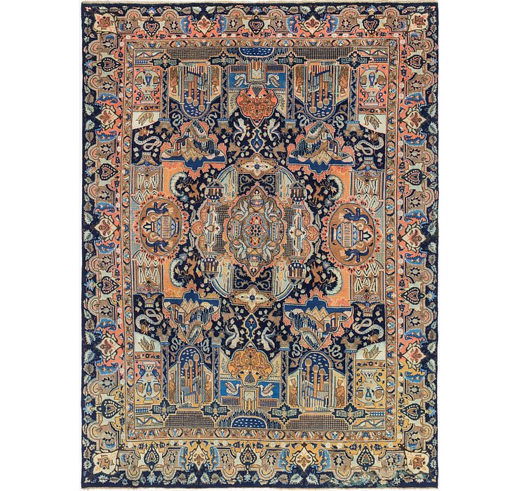 9' 7 x 13' 2 Kashmar Persian Rug