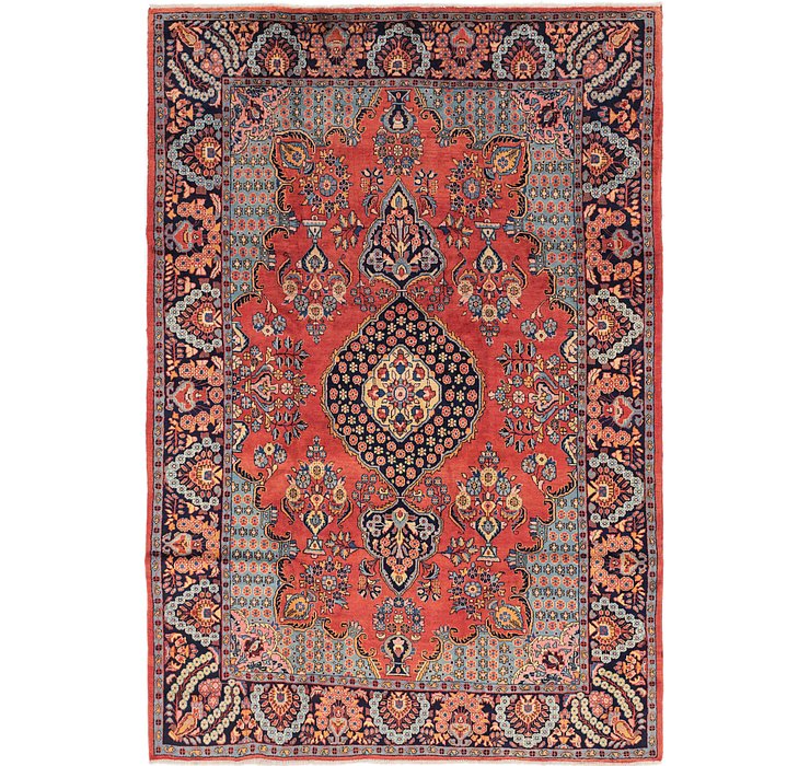 9' x 13' Golpayegan Persian Rug