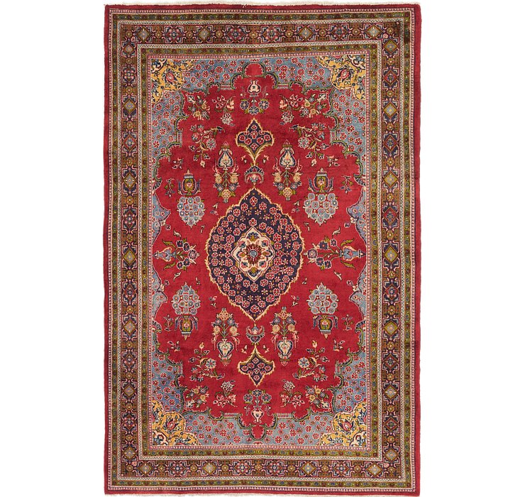 7' x 10' 10 Golpayegan Persian Rug