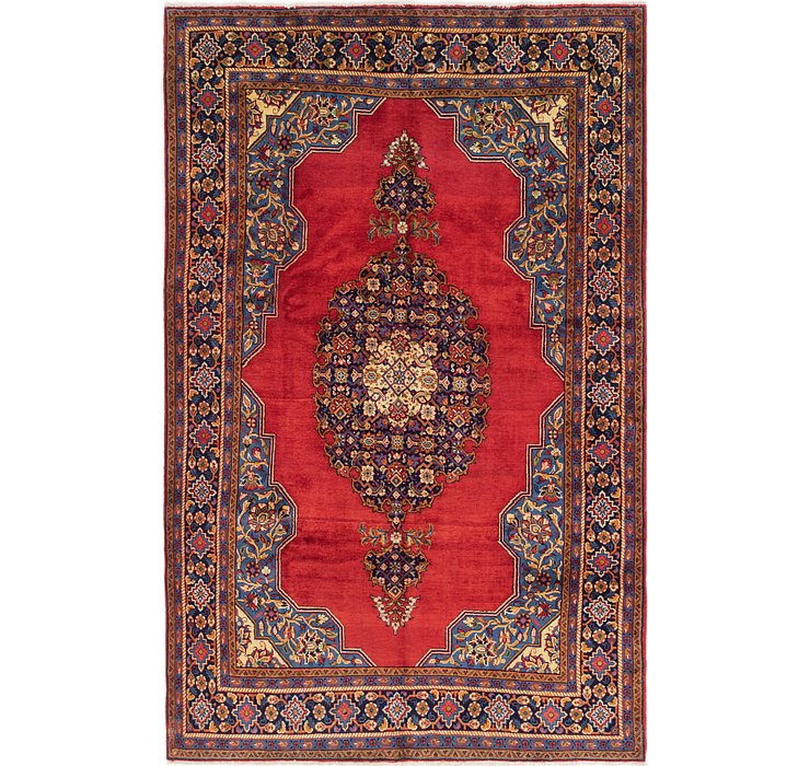 7' 2 x 11' Golpayegan Persian Rug