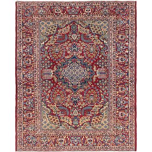 9' x 10' 10 Isfahan Persian Rug