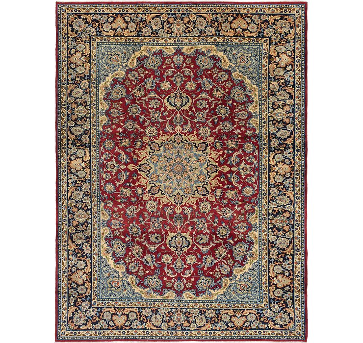 9' 6 x 13' Isfahan Persian Rug