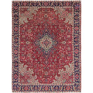 9' 8 x 13' 2 Tabriz Persian Rug