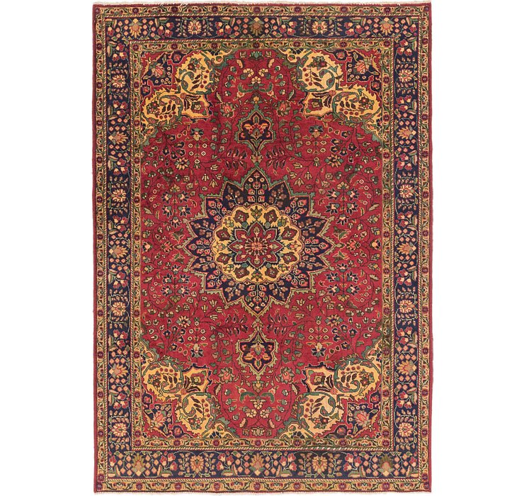 6' 9 x 9' 8 Tabriz Persian Rug