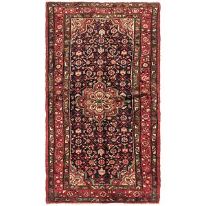 3' 5 x 6' 3 Hossainabad Persian Rug