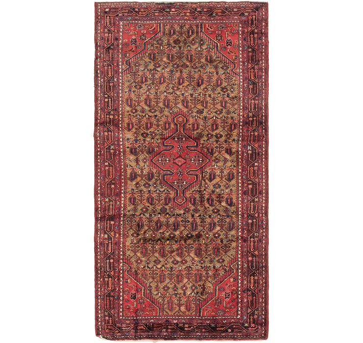4' 10 x 9' 8 Darjazin Persian Runner...
