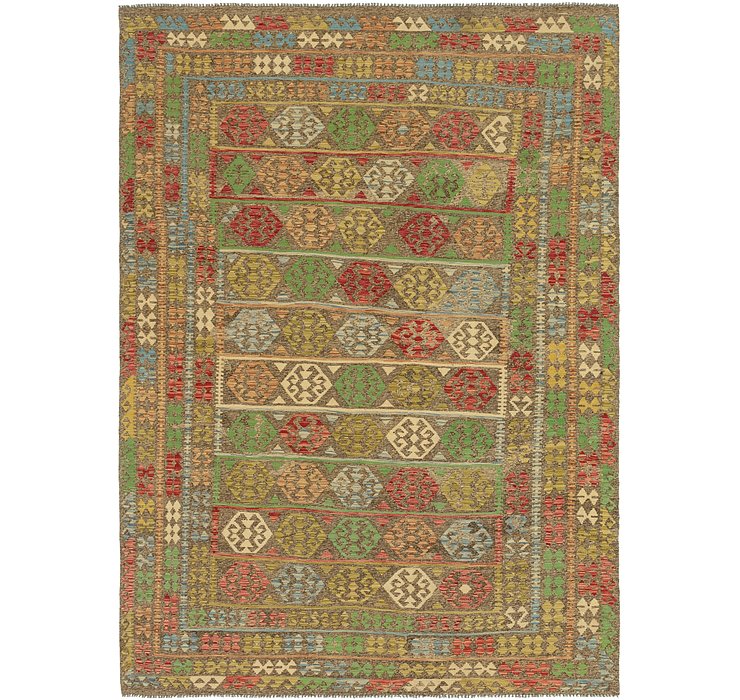 8' 2 x 11' 4 Kilim Maymana Rug