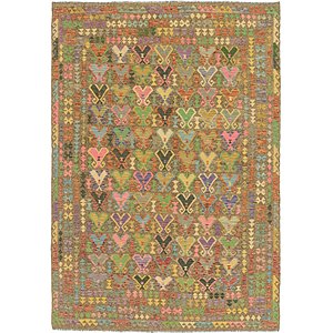 7' 8 x 11' 3 Kilim Maymana Rug