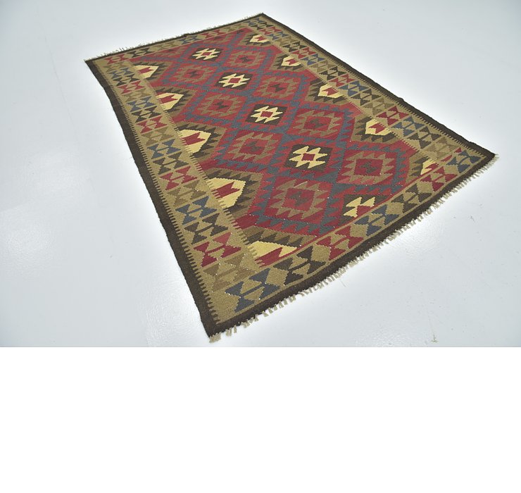 5' 6 x 7' 9 Kilim Maymana Rug