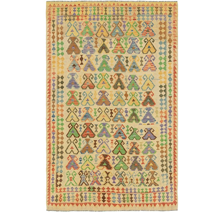 190cm x 305cm Kilim Maymana Rug