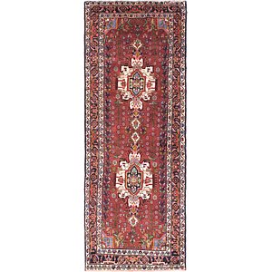 3' 10 x 9' 10 Hamedan Persian Runner ...