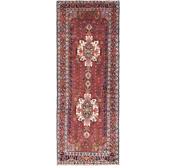 3' 10 x 9' 10 Hamedan Persian Runner ...