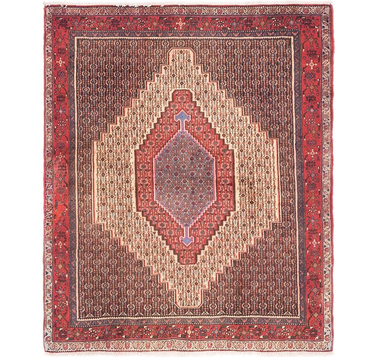 4' x 4' 8 Sanandaj Persian Square...