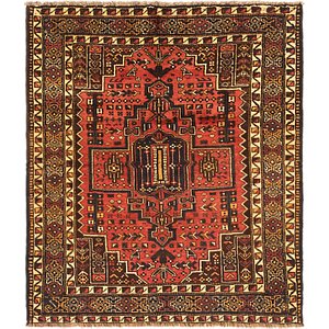 4' x 4' 10 Ghashghaei Persian Squa...