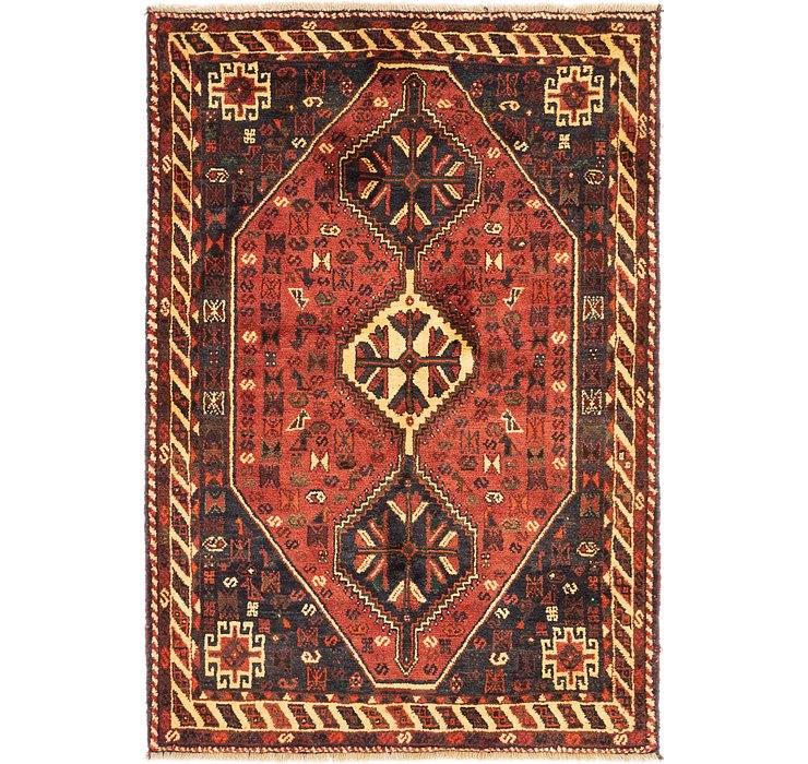 4' x 6' Ghashghaei Persian Rug